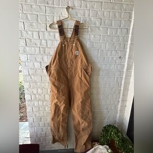 Carhartt overalls monogrammed 40x32